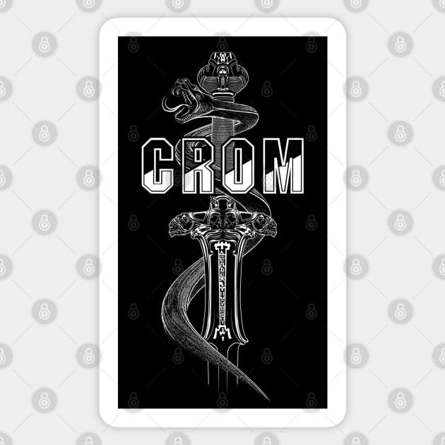 Conan Crom Sword Sticker by TMBTM